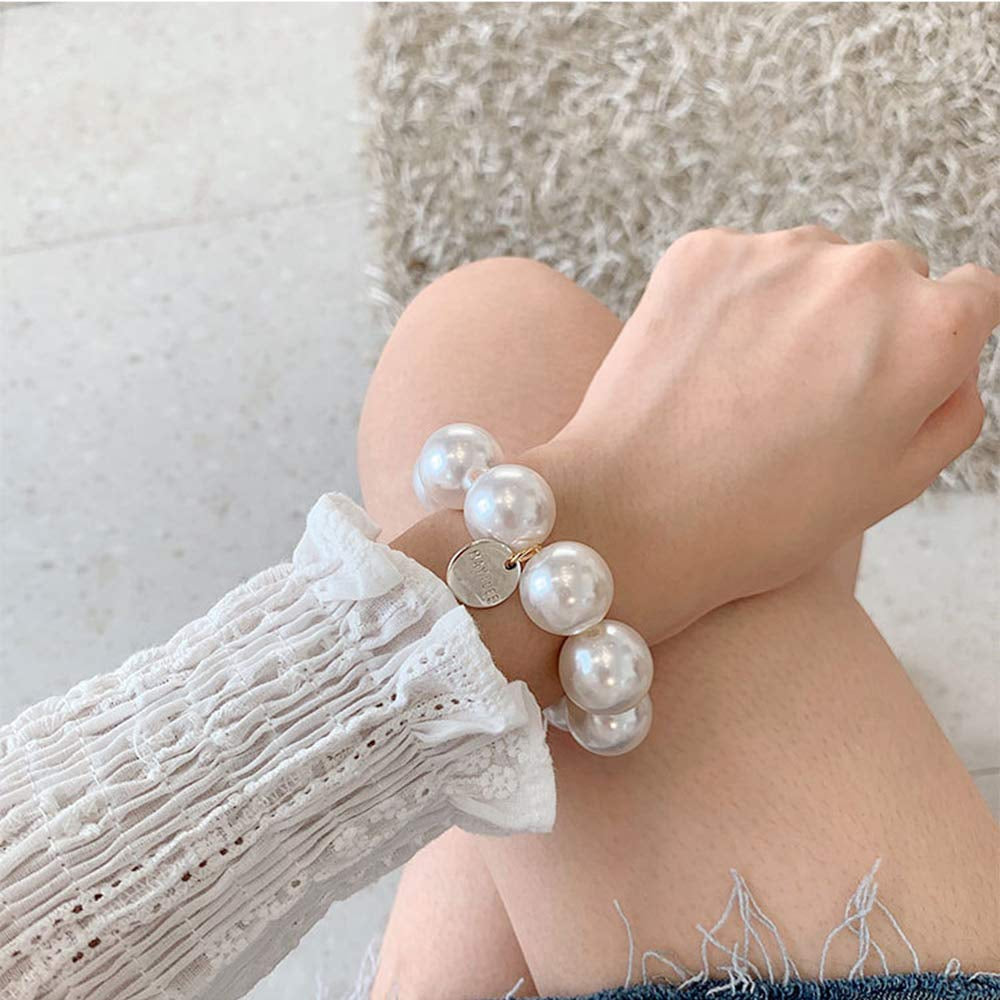 2-Piece Pearl Hair Ties