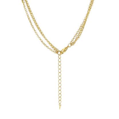 Pave Love Necklace