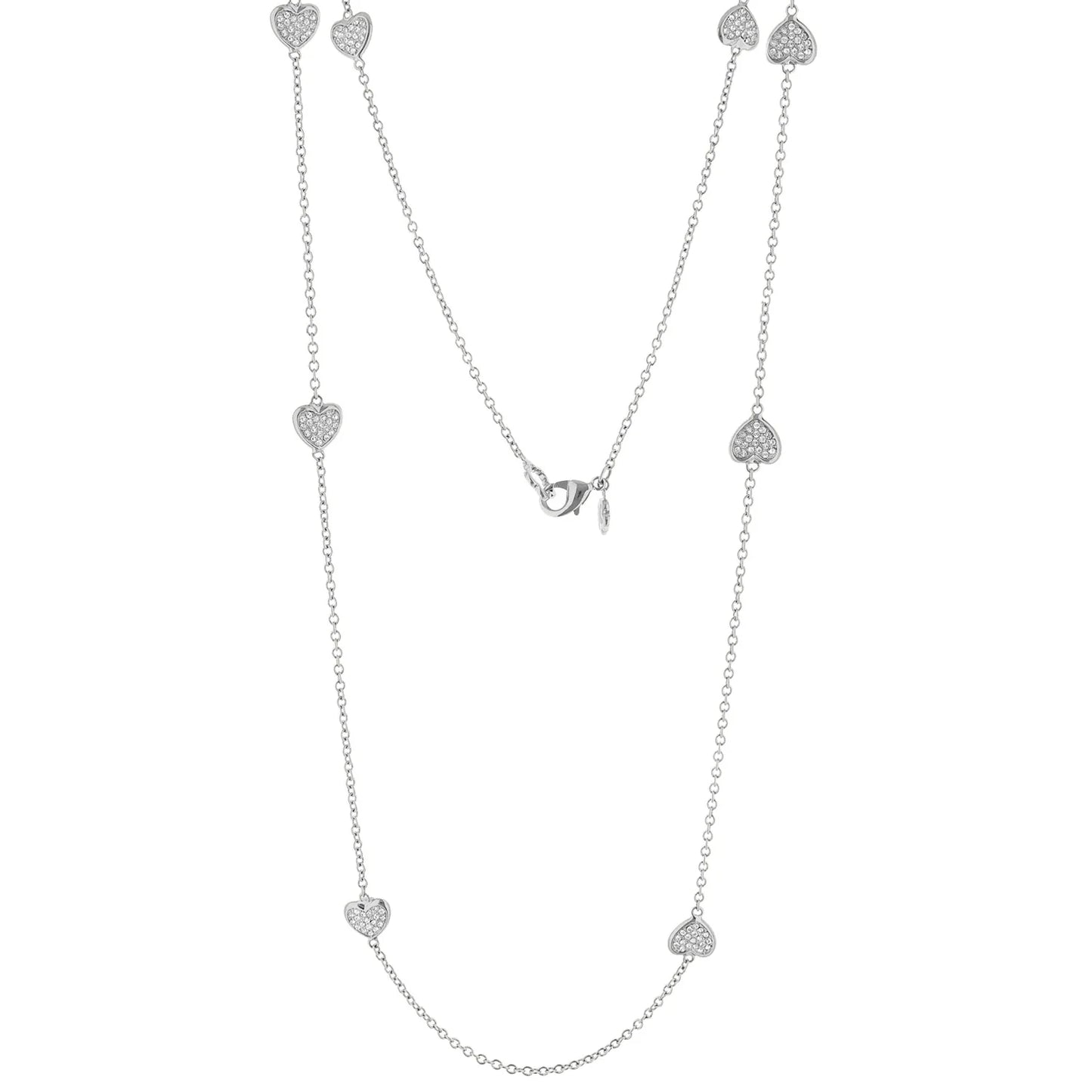 Pave Love Necklace